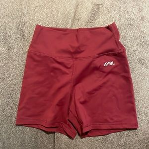 Aybl Core Shorts - Mauve Wine Color.